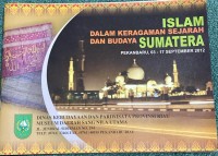 Image of Islam Dalam Keragaman Sejarah dan Budaya Sumatera