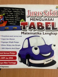 Image of Jurus Sakti Menguasai Tabel Metematika Lengkap