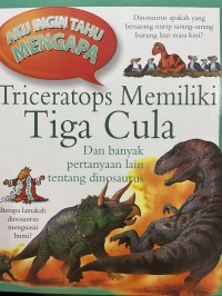 Image of Triceratops Memiliki Tiga Cula